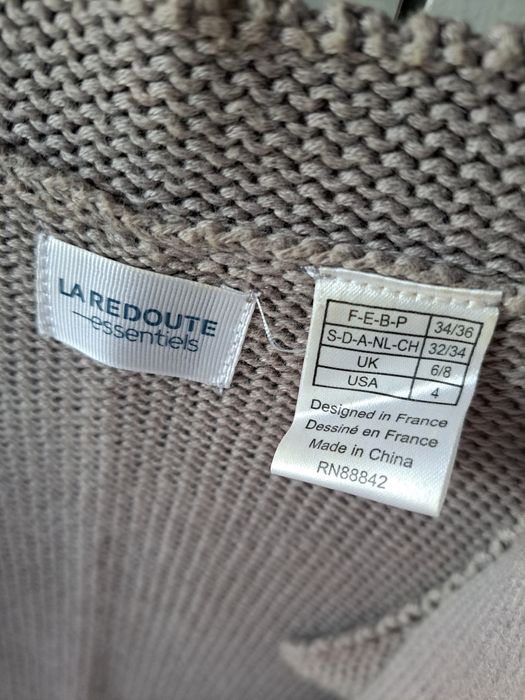 Colete cinza S La Redoute