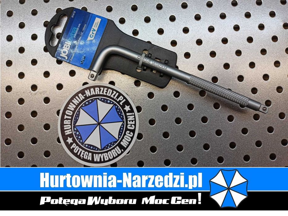 Pokrętło typ L / Fajkowe Cr-V 1/4" 150 mm JOBIextra X1415