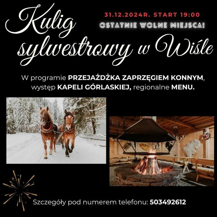 Kulig dla dzieci i dorosłych w Wiśle