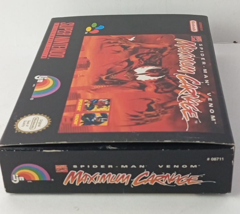 Spiderman maximium carnade super nintendo