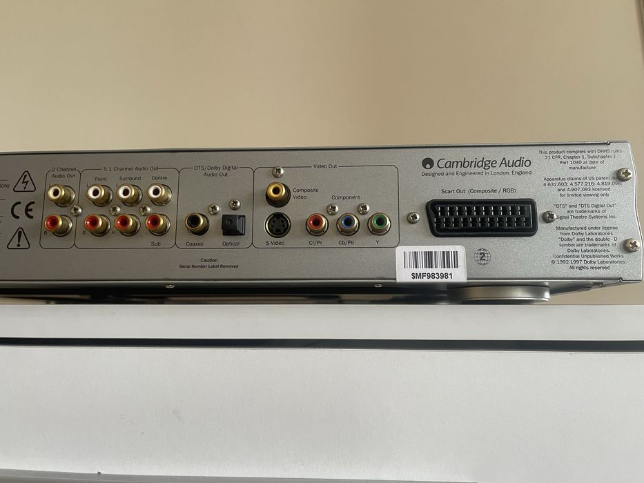 Усилитель Cambridge Azur 540A V 2.0 + DVD проигрыватель Cambridge 540D