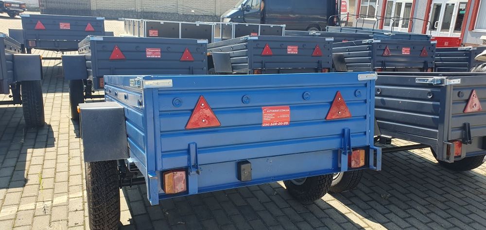 Причіп АМС 500 підсилений з колесами. Акція