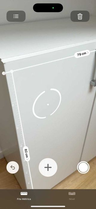 Armário branco 2 portas