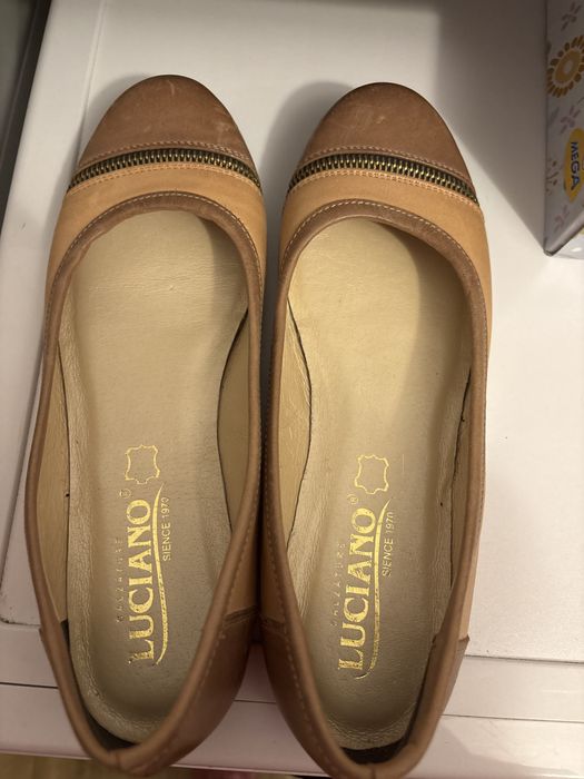 Buty damskie skórzane