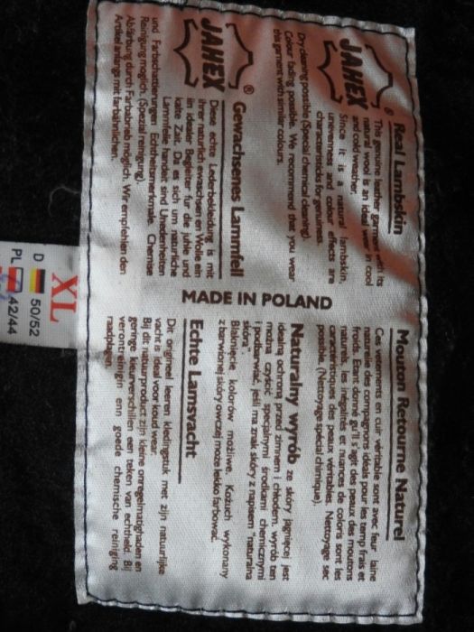 Płaszcz kozuch zimowy