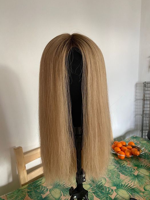 Peruca 100% Cabelo Humano 60cm