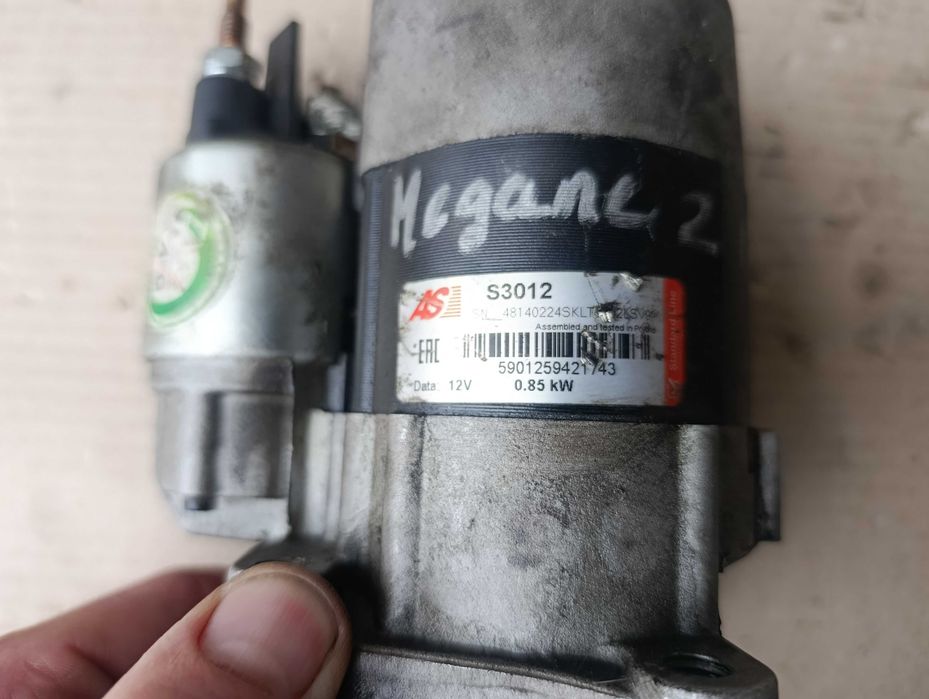 Стартер Renault Megane II Renault Kangoo Laguna 1.6 16V S3012 5901259421743