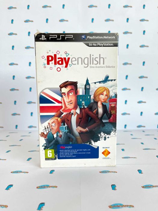Jogo PSP PlayEnglish Edição Colecionador