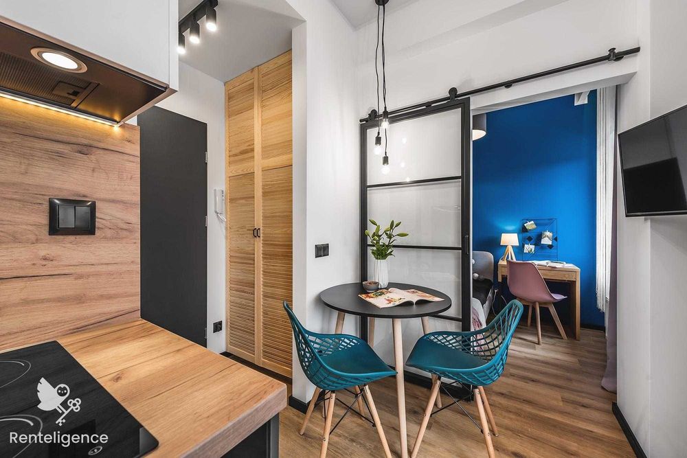 Nowoczesne studio z wydzieloną sypialnią | Gdynia Chylonia