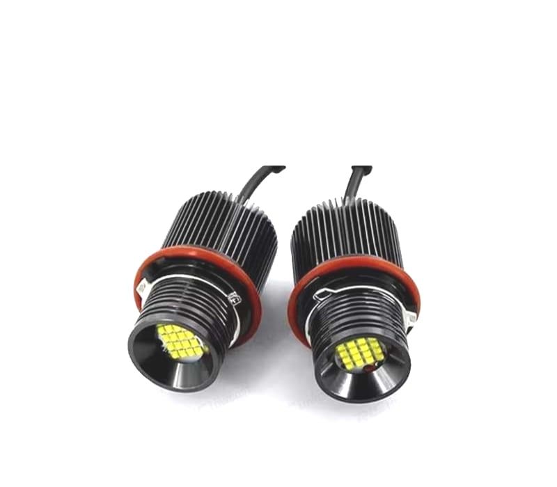 CONJUNTO LÂMPADAS ANGEL EYES 80W BMW FAROIS XENON E39 E53 E65 E66 E63 E64 E87 E60 E61 E83
