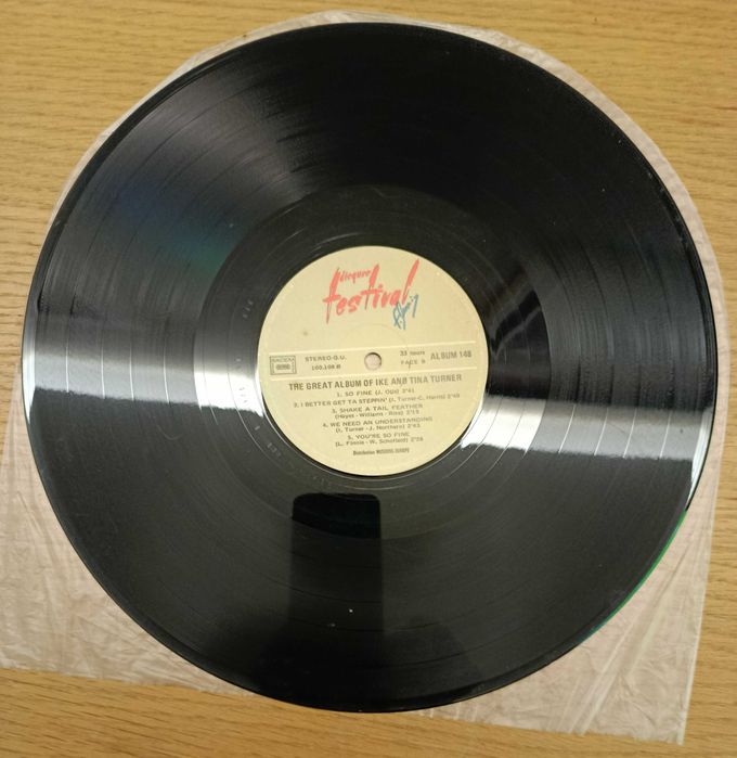 Disco vinil, duplo, LP, The Great Album of Ike and Tina Turner
