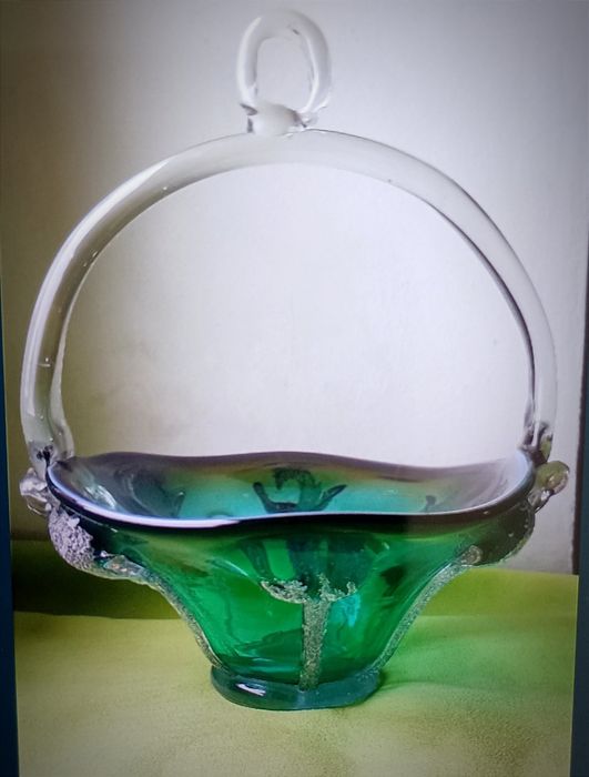 Цукерниця гутне скло