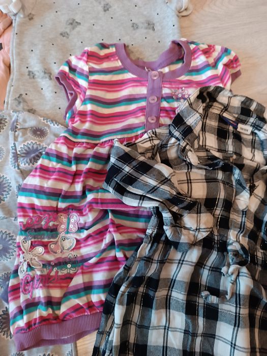 5 sukienek zestaw r 98/104