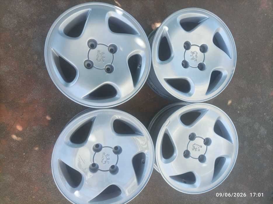jantes 14 4x108 Peugeot 106 206 Partner 207 306 307 Citroen Berlingo