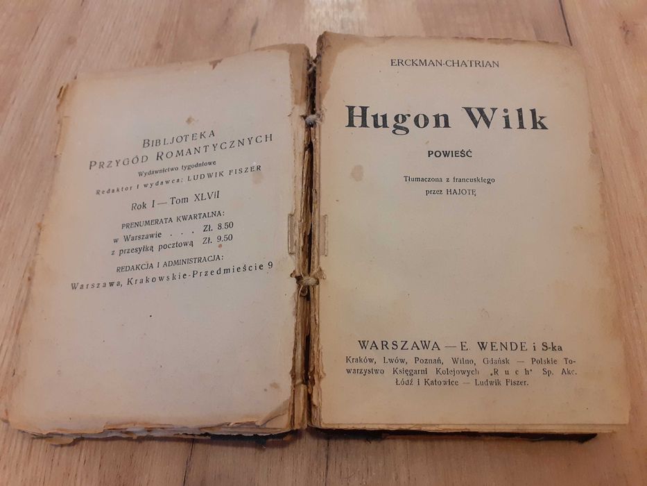 Książka Czarny Orzeł A. Puszkin 1926r