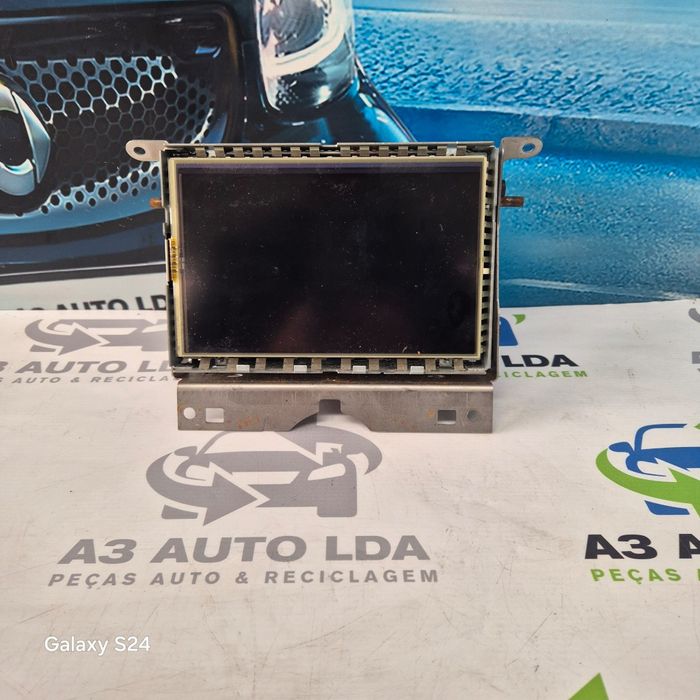 Ecrã e módulo sistema radio CD GPS Jaguar Range Rover