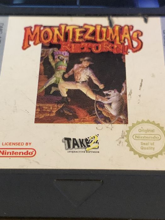 Montezuma’s Return Gameboy Game Boy Nintendo