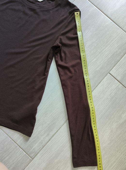 Brązowy longsleeve z dodatkiem wełny, Mohito S