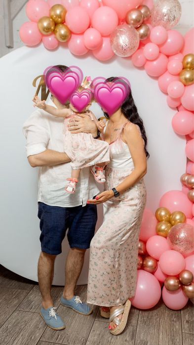 Платье Family look на годик , мама дочь 1 год