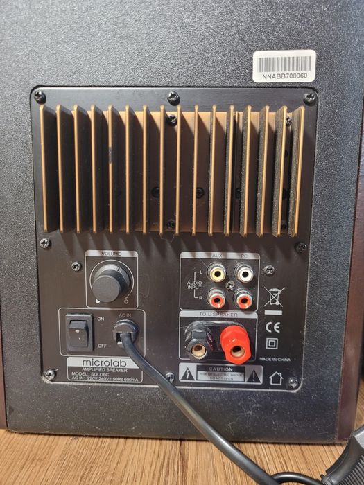Głośniki Microlab Solo 6C 2.0 100W RMS / pilot / mocne stereo/ stan bdb