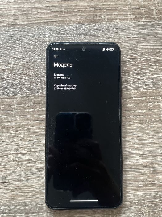 xiaomi redmi note 12S б/у
