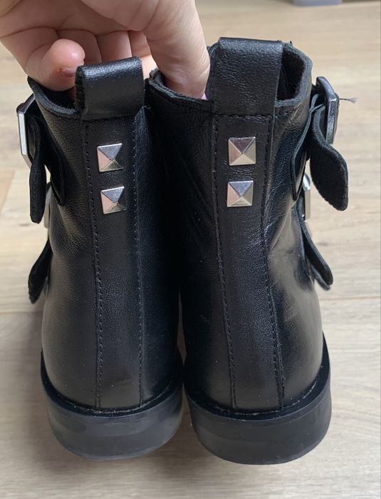 Botki skórzane r. 39