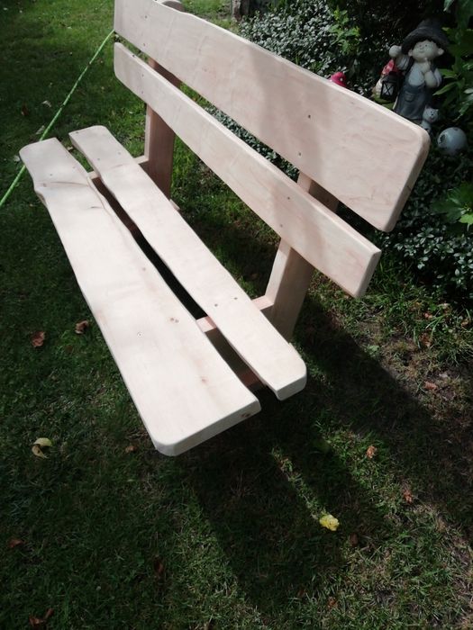 Ławka do ogrodu, biesiadna, na taras