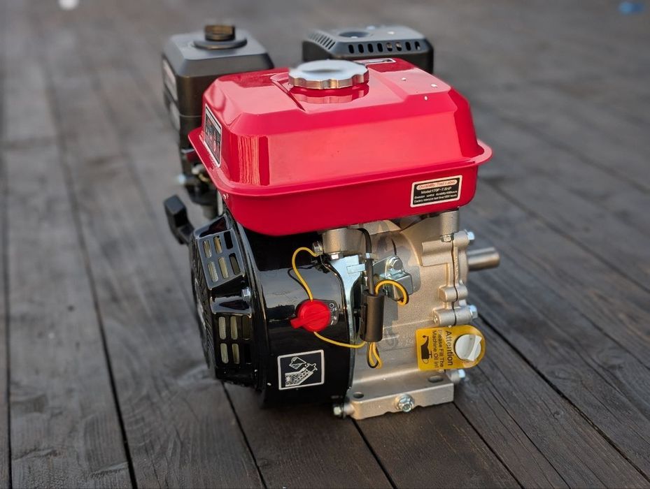 Бензиновый двигатель GE 7.0-25s со шлицевым валом – высокая производит