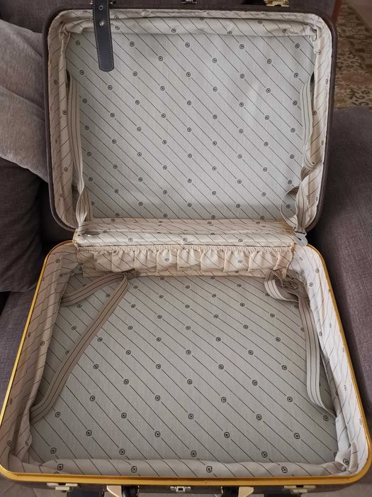 Mala de viagem castanha