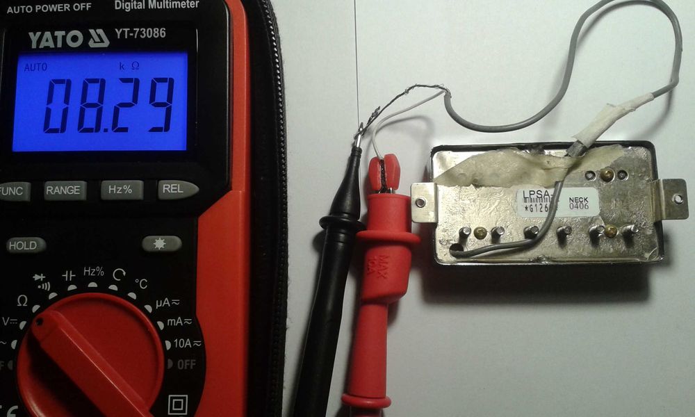 Przetwornik , Przystawka , Pickup , Humbucker LPSA gryf