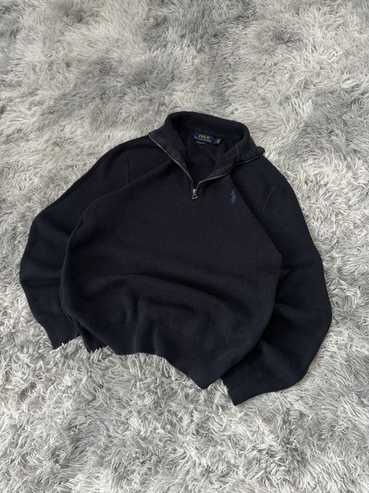 Polo ralph lauren 1/3 zip hoodie поло ральф лорен 1/3 зип олд мани