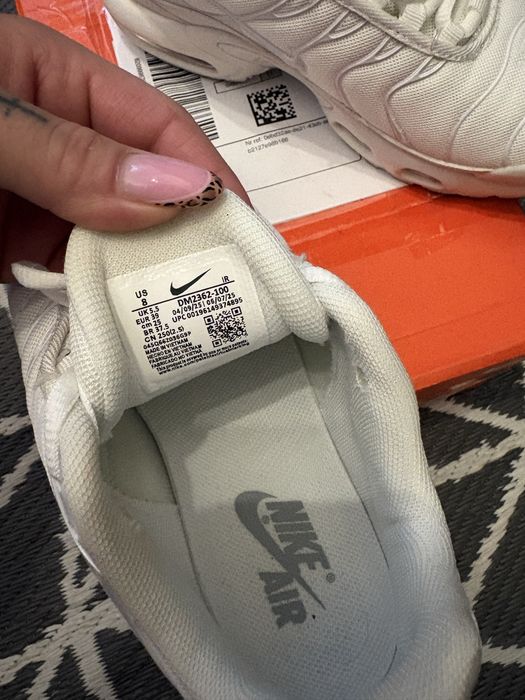 Air Max Plus białe