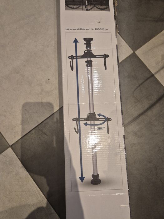 Stojak teleskopowy na rowery Crivit