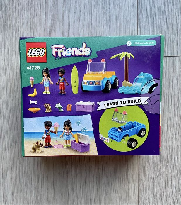 LEGO Friends 42635 Samochód do pielęgnacji psów 41725 łazikiem plażowy