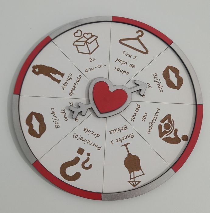 Roleta do amor - dia dos namorados