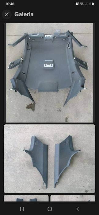 Interior tecto forro preto bmw e92 coupe 320d 330d 335