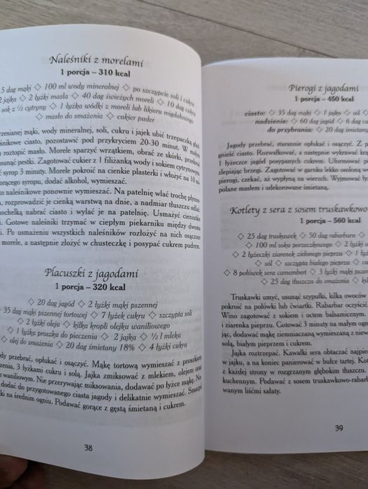 Ksiazka kucharska, gotuj, Dania z owocami,  slodkosci swiata