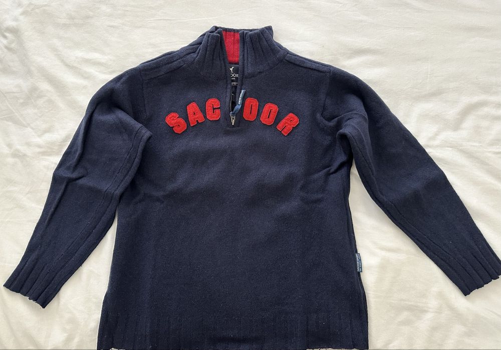 Camisola Lã Azul Sacoor