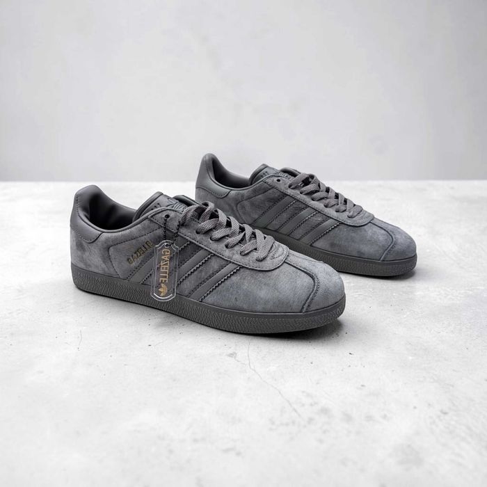 Чоловічі кросівки Adidas Gazelle графіт