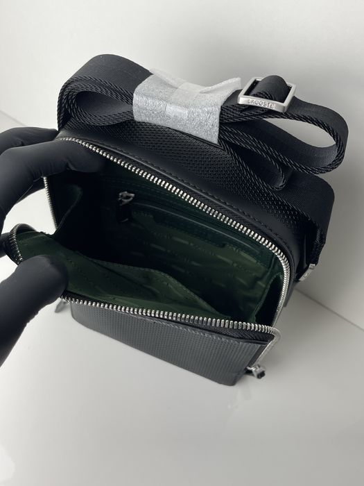Чоловіча сумка Lacoste Chantaco Matte Leather Vertical Camera Bag