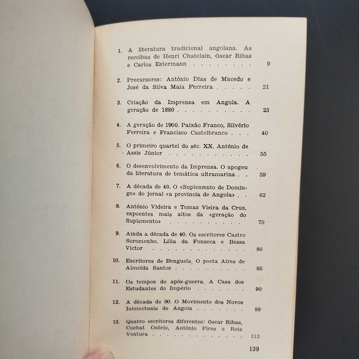 Itinerário da Literatura Angolana, o livro de Angola - Carlos Ervedosa