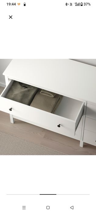 biała komoda Ikea
