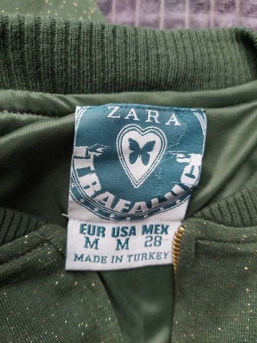 Zielona Bluza Zara M