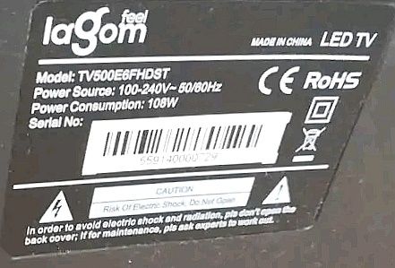 TV FEEL LAGOM LED 32"_FULL HD 1080_Écran 81 cm_HD
Tamanho do ecrã na d