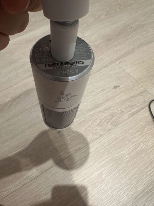 Мікрофон Razer Seiren X (mercury edition)