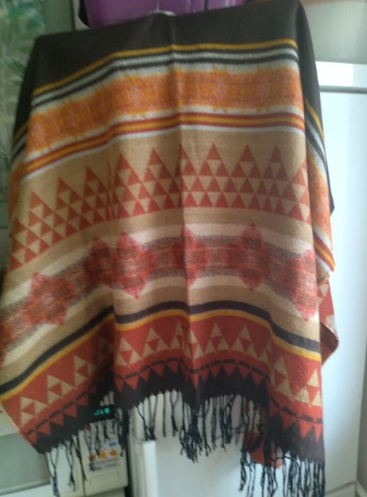 Orientalny szal-poncho   r.L/XL       + gratis