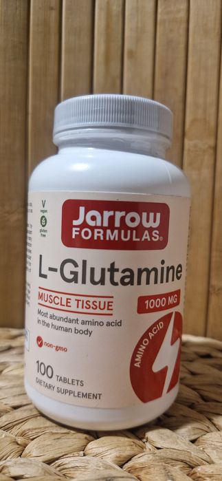 L-glutamina, 1000 mg, 100 tabletek
