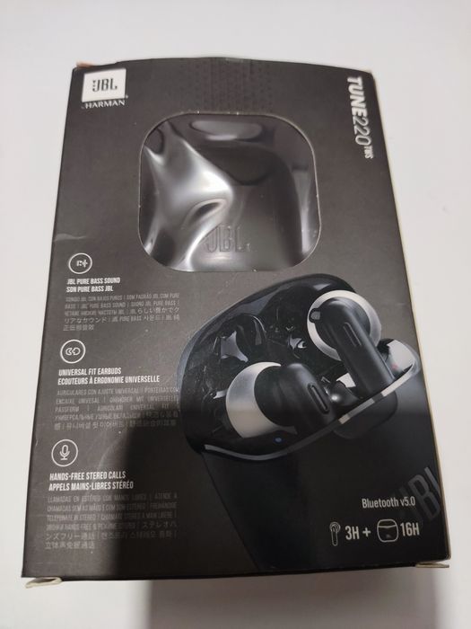 Auriculares Bluetooth JBL Tune 220 TWS Preto