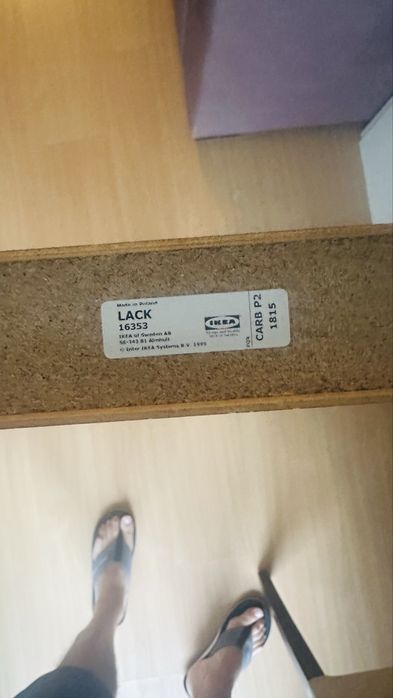 Prateleira LACK IKEA