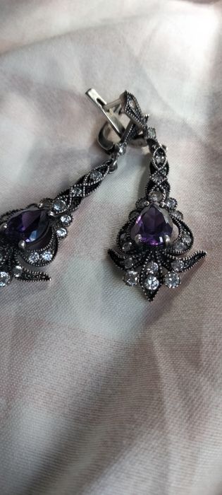 Срібні сережки 925 проба